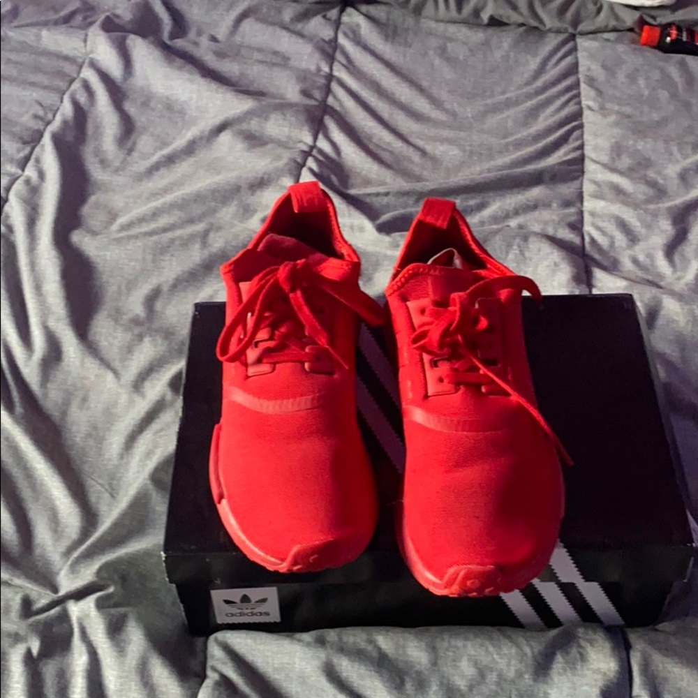 Red NMD_R1 Shoes